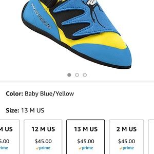 Mad Rock Mad Monkey 2.0 Climbing Shoe - Kid's